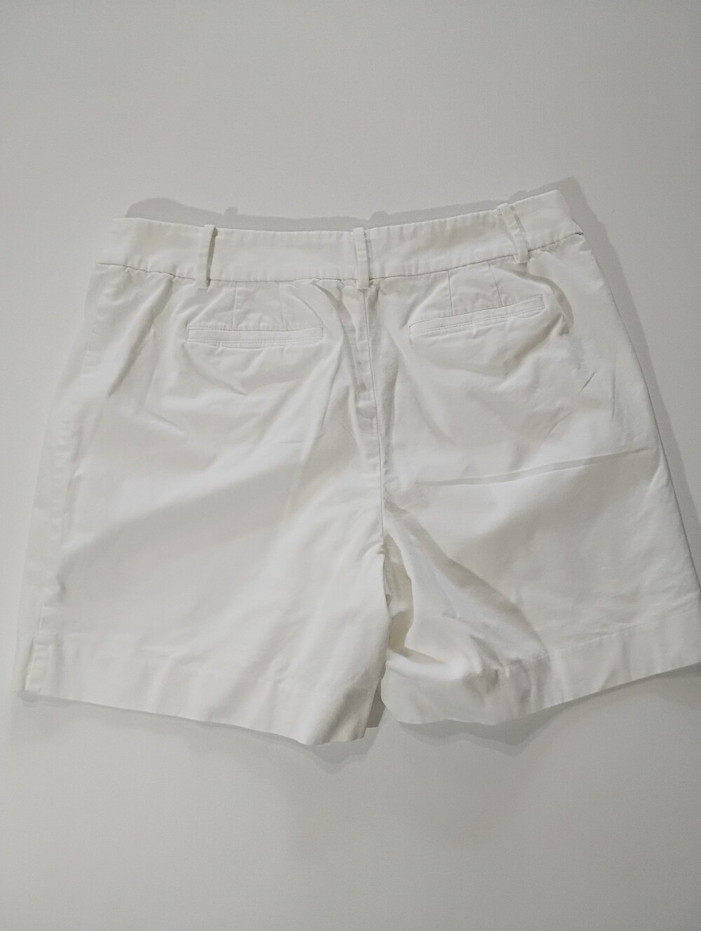 Talbots Sailor Shorts Womens 12 White Button Accent Coastal Summer High Rise - Picture 5 of 8